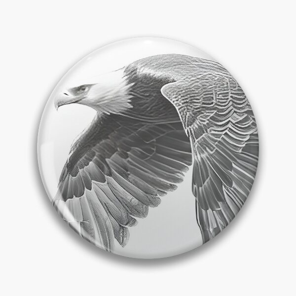 Item preview, Pencil drawn Bald Eagle designed and sold by Pencil-Art.