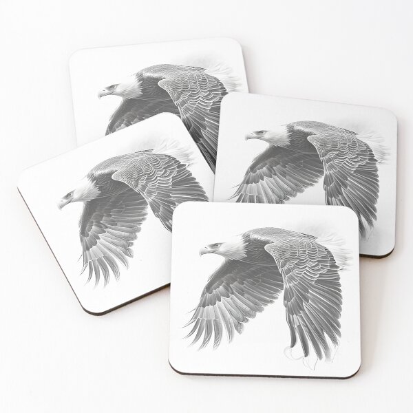 Item preview, Pencil drawn Bald Eagle designed and sold by Pencil-Art.