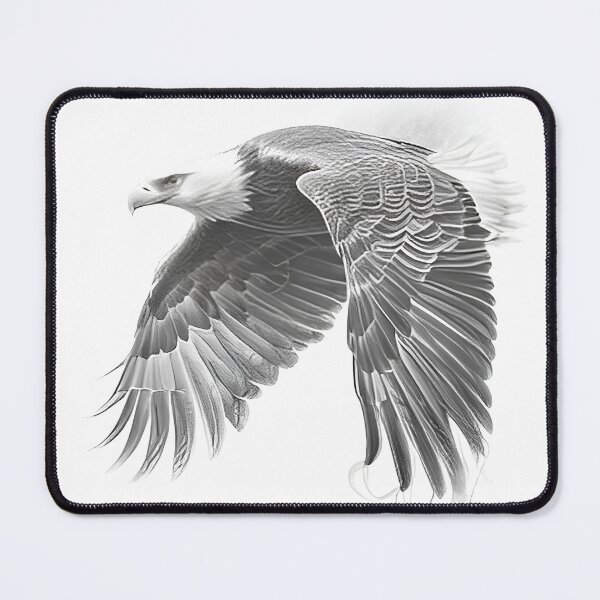 Item preview, Pencil drawn Bald Eagle designed and sold by Pencil-Art.