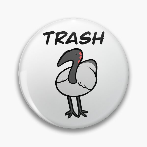 Item preview, Bin chicken TRASH designed and sold by SassyDragonArt.