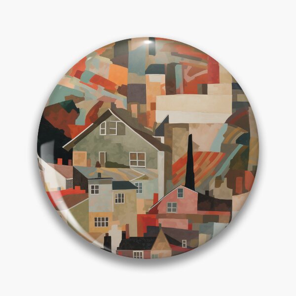 Item preview, Ciudad abstracta designed and sold by DistortedMonkey.