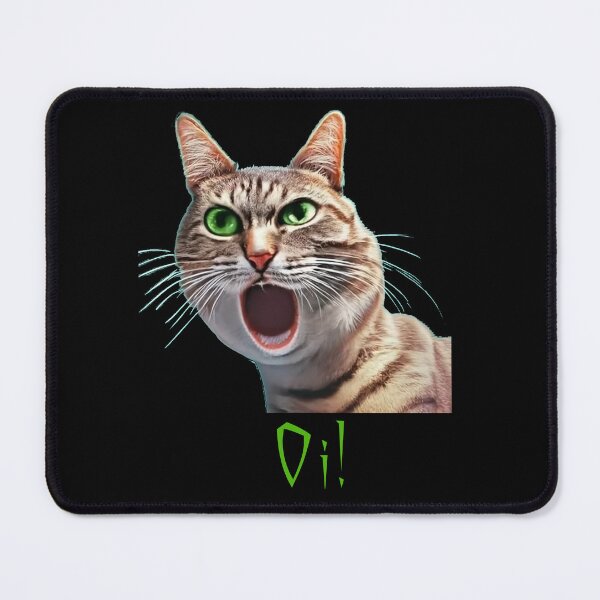 Item preview, Oi! I'm an angry shouting Kitty! designed and sold by FatCatStudios.