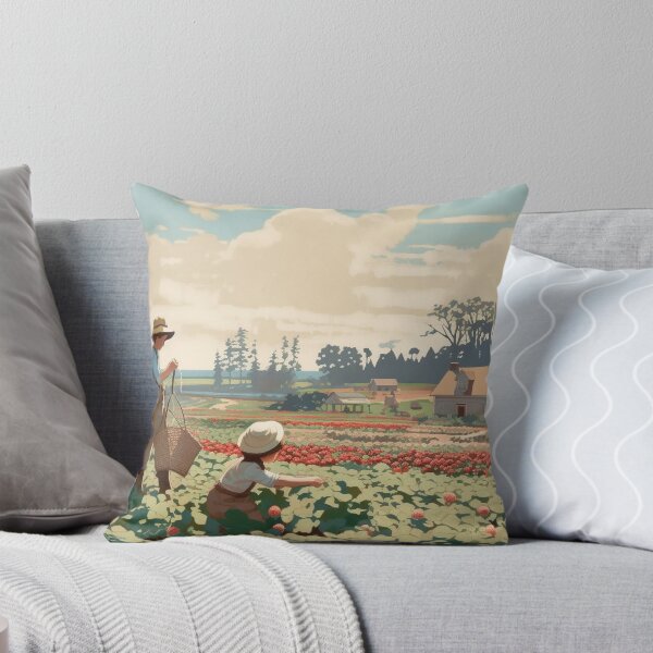Item preview, Picking Berries on an April Morning designed and sold by EnRouteAbstract.