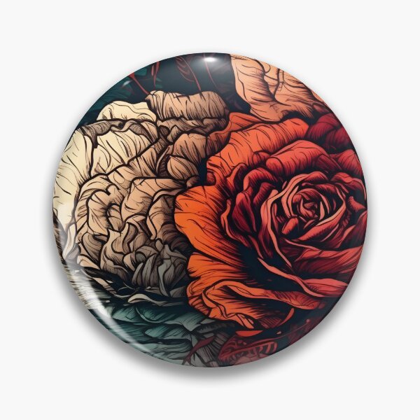 Artikelvorschau, Schönes buntes Rosenmuster entworfen und verkauft von LimitedFuture.