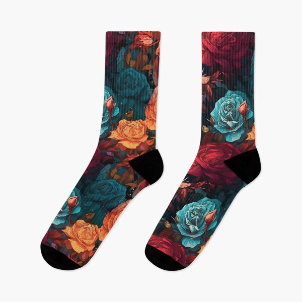 Artikelvorschau, Schönes buntes Rosenmuster entworfen und verkauft von LimitedFuture.