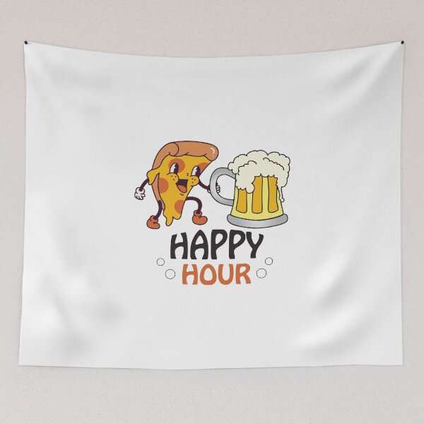 Item preview, Pizza & Beer Combo | Happy Hour designed and sold by Priya Sehgal.