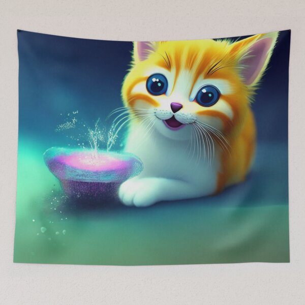 Item preview, Cute Cat Miaw 514 designed and sold by Hyper-Store.