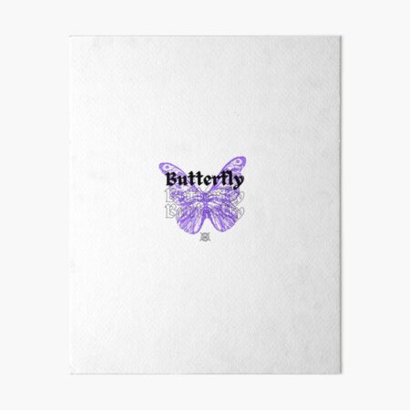 butterfly patches Art Board Print by yunicho