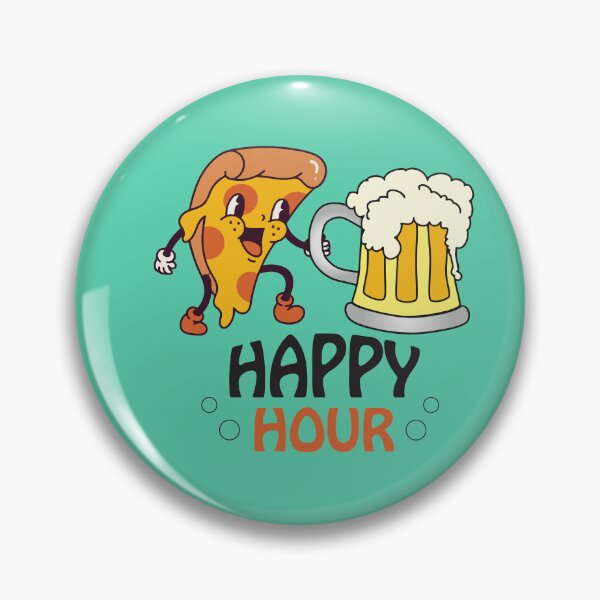 Item preview, Pizza & Beer Combo | Happy Hour designed and sold by Priya Sehgal.