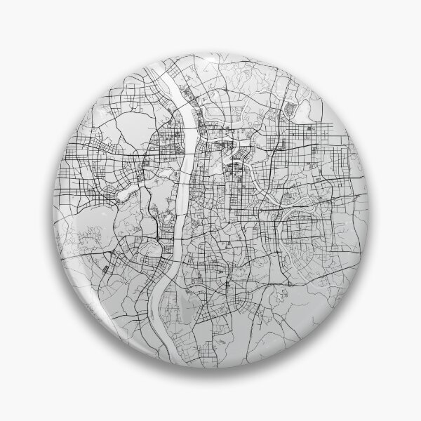 Item preview, Changsha City Map of Hunan, China - Light designed and sold by deMAP.