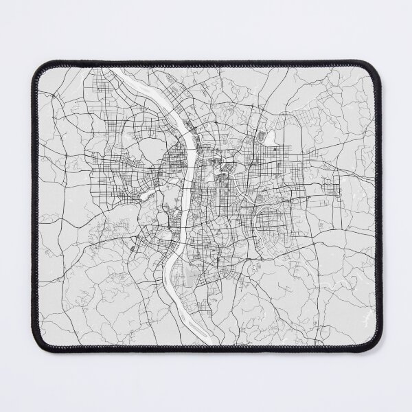 Item preview, Changsha City Map of Hunan, China - Light designed and sold by deMAP.