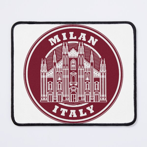Item preview, Red and White Color Duomo Cathedral in Milan Drawing designed and sold by deepakrode7.