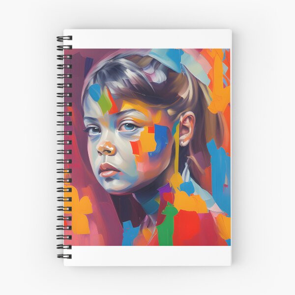 Item preview, amazing colourful girl designed and sold by Desgin0001.