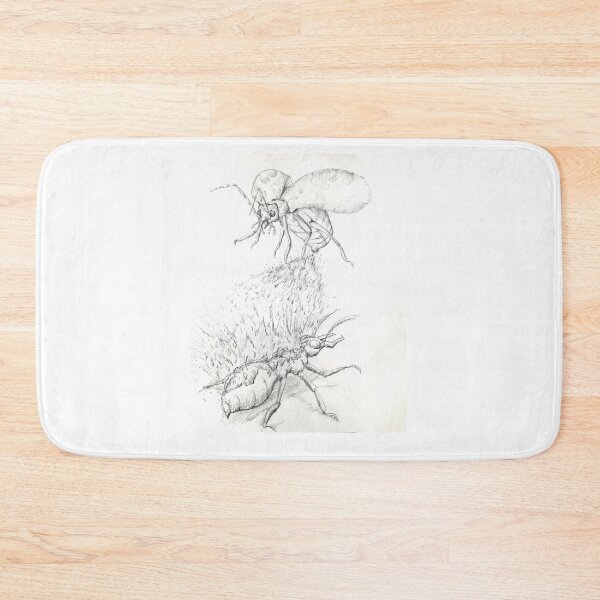 Item preview, Explode ant vs Bombardier beetle in action freehand drawing. designed and sold by Pattanapong Pongampai.