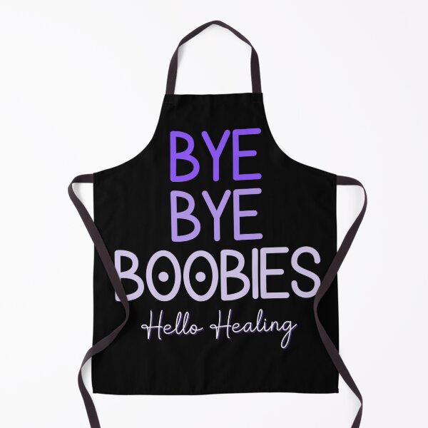 Item preview, Bye Bye Boobies Hello Healing Purple designed and sold by Seeding Serendipity.