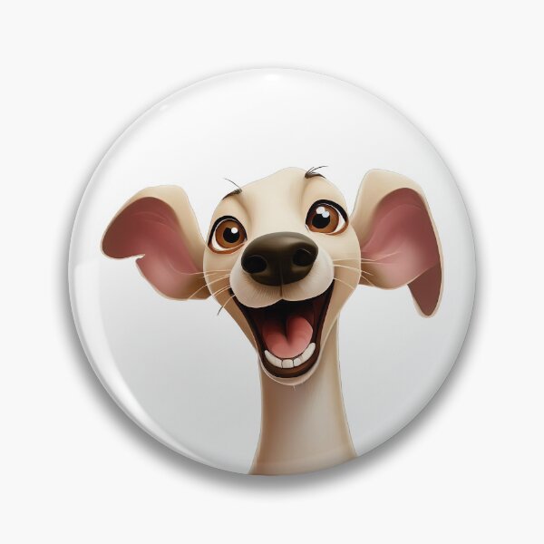 Item preview, Adorable Galgo Cartoon: Show Your Love for Animals with this Fun Design designed and sold by NinosDelViento.