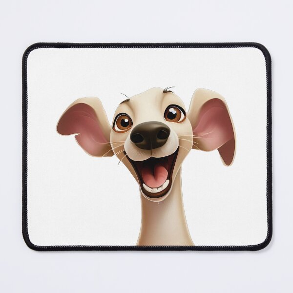 Item preview, Adorable Galgo Cartoon: Show Your Love for Animals with this Fun Design designed and sold by NinosDelViento.