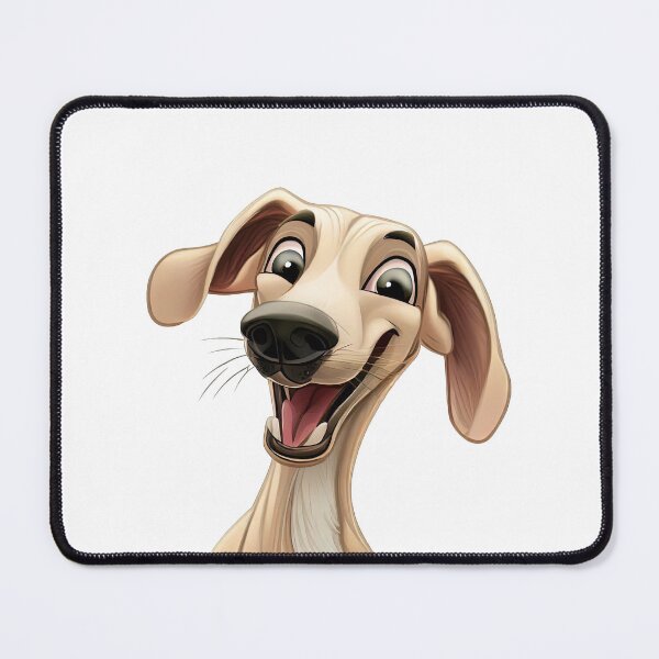 Item preview, Galgo Cartoon for Animal Lovers: Get Your Hands on this Charming Design designed and sold by NinosDelViento.