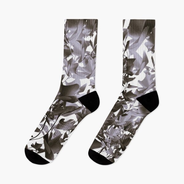 Item preview, Entangled Flowers Black and White designed and sold by SheMed.