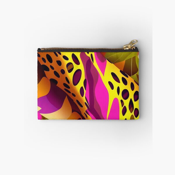 Item preview, Leopard Print Yellow Jungle Fusion designed and sold by AfroMosaic.