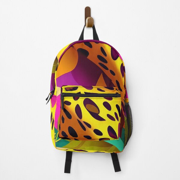 Item preview, Leopard Print Yellow Jungle Fusion designed and sold by AfroMosaic.
