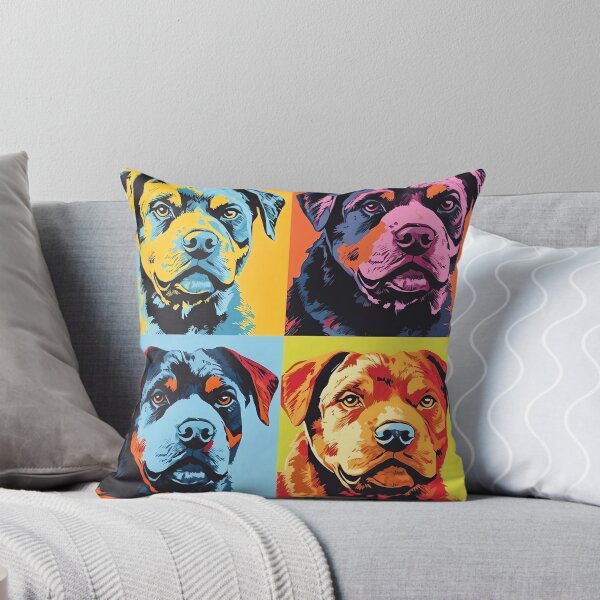Item preview, Perro rottweiler de arte pop designed and sold by MDCGraphics.