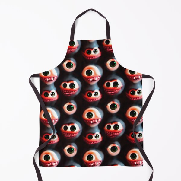 Item preview, Cheerful Devilish Monsters - Seamless Pattern designed and sold by Chubuter.