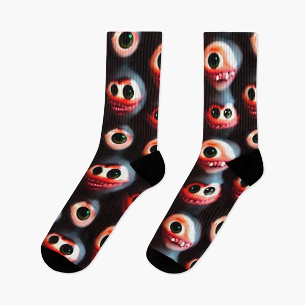 Item preview, Cheerful Devilish Monsters - Seamless Pattern designed and sold by Chubuter.