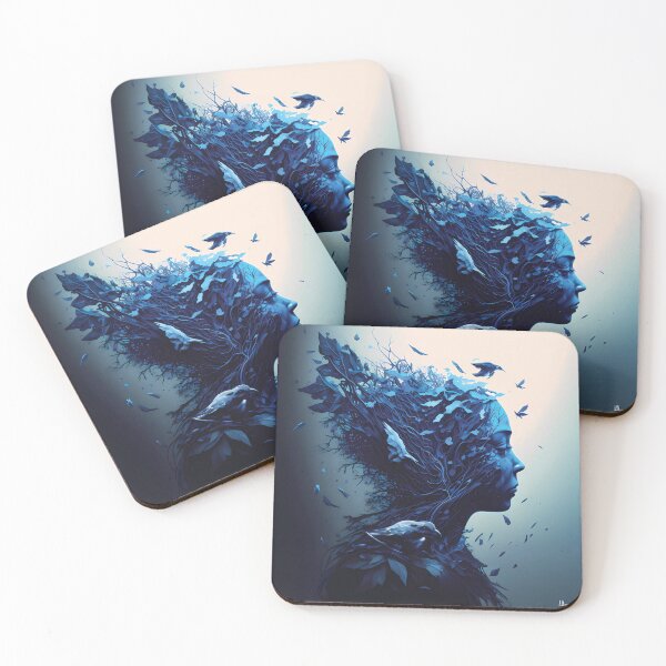 Aperçu de l'œuvre Portrait de Mère Nature AI Artwork créée et vendue par Slowerblue.
