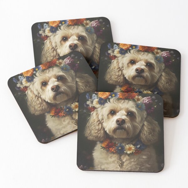 Item preview, Cockapoo - Dog Portrait designed and sold by PrintMagpieUK.