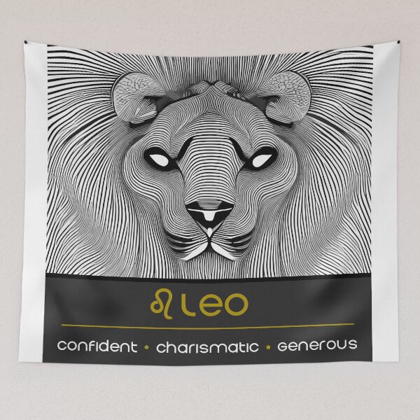 Item preview, Zodiac graphic - Leo designed and sold by well3eyond.