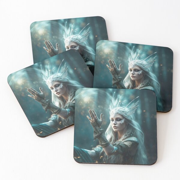 Item preview, Elven Mage Wielding Magic designed and sold by NoWayy.