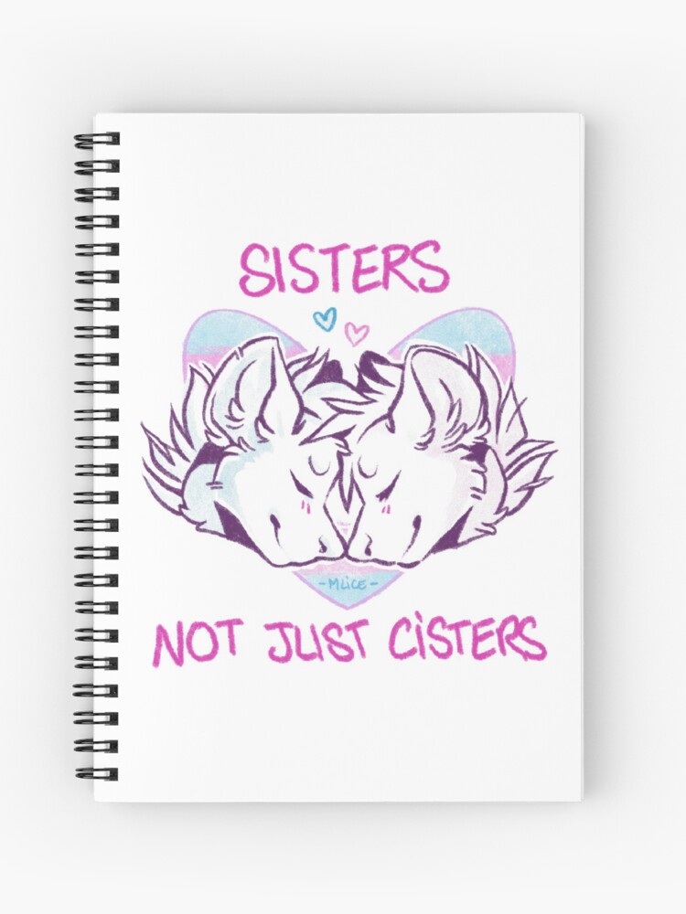 Spiral Notebook, - Sisterhood - designed and sold by Mlice