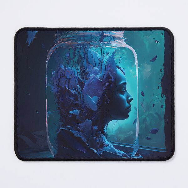 Item preview, Mother Nature Portrait AI Artwork designed and sold by Slowerblue.