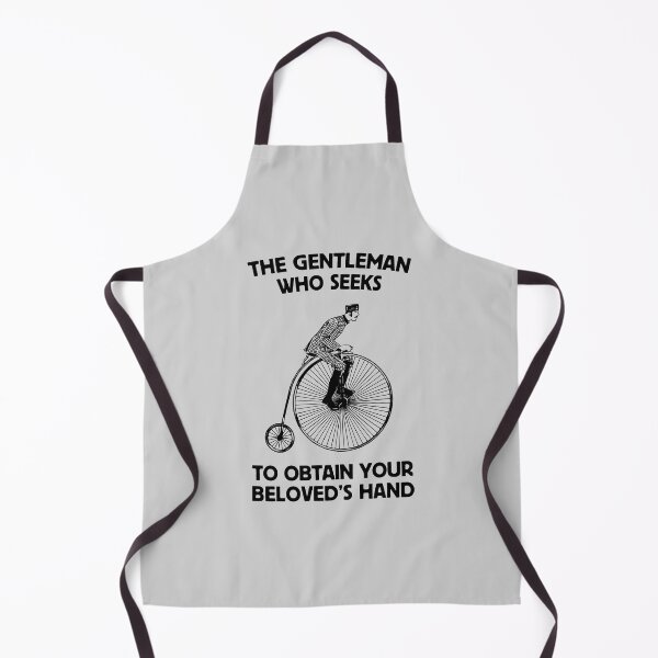 Item preview, Vintage 'Steal Your Significant Other' Meme on a Penny Farthing Bicycle designed and sold by hadleyfoo.