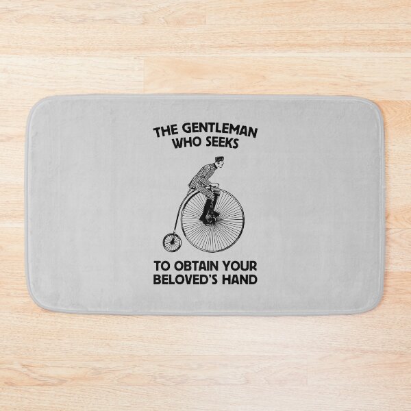 Item preview, Vintage 'Steal Your Significant Other' Meme on a Penny Farthing Bicycle designed and sold by hadleyfoo.
