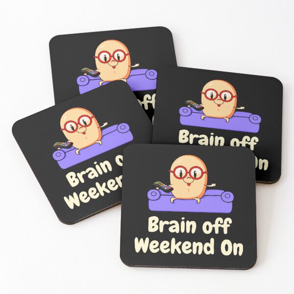 Item preview, Brain off Weekend On designed and sold by TheScruffyGoose.