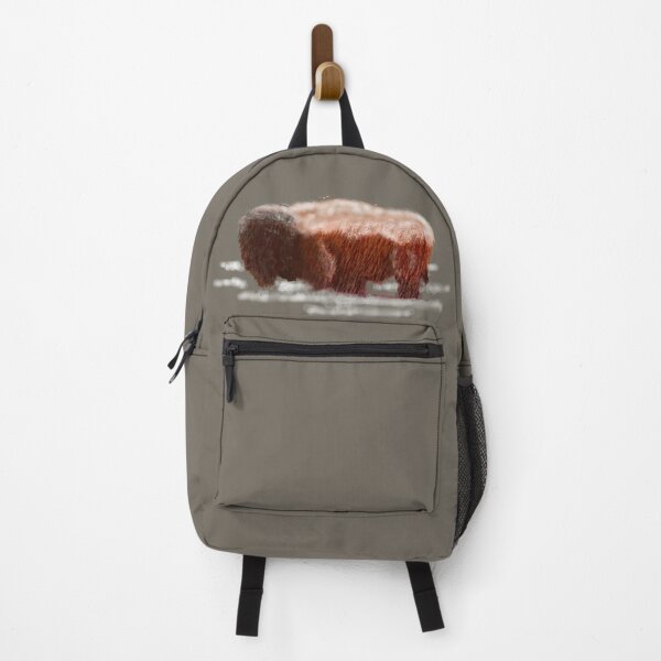 Item preview, SOLITARY BISON dark designed and sold by THE AMERICAN TEEVANGELIST.