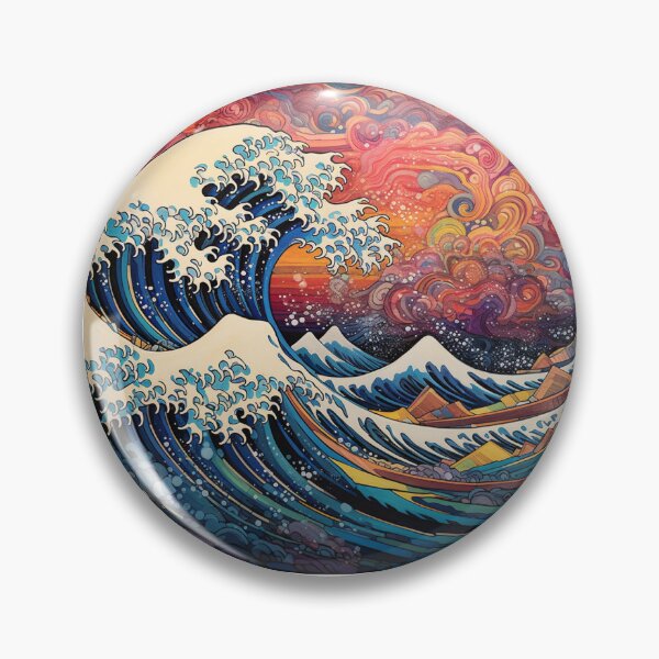 Item preview, Dreamscape Great Wave designed and sold by Cocoschannel.
