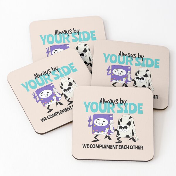 Item preview, Always By Your Side Best Friends Food Characters Vintage Retro Cartoon designed and sold by gugenia.