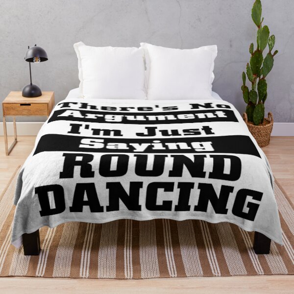 Item preview, Saying Round BLK designed and sold by Square Dancing Gifts & Merchandise.