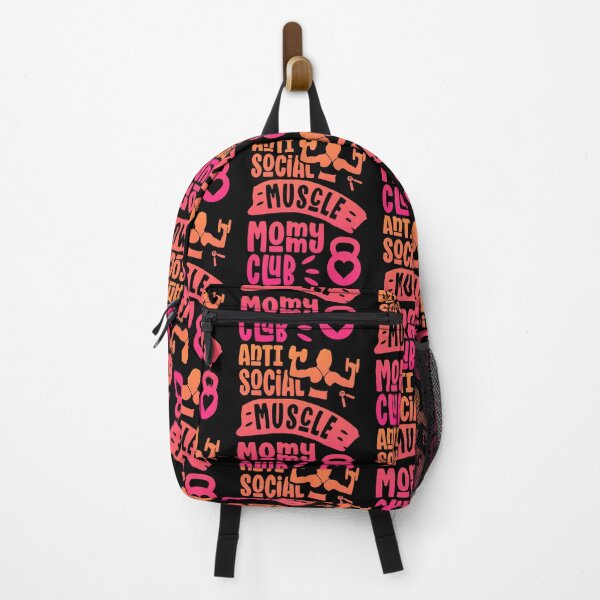 Item preview, Anti Social Muscle Mommy Club Funny Women designed and sold by Designer-Girl.