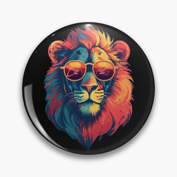 Item preview, Lion - King of the Shades designed and sold by LukeAiWalker.