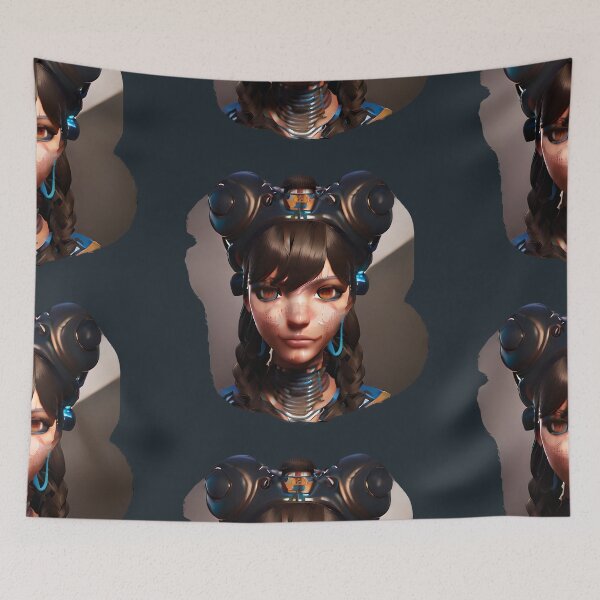 Item preview, Cyberpunk Princess Portrait designed and sold by Chubuter.