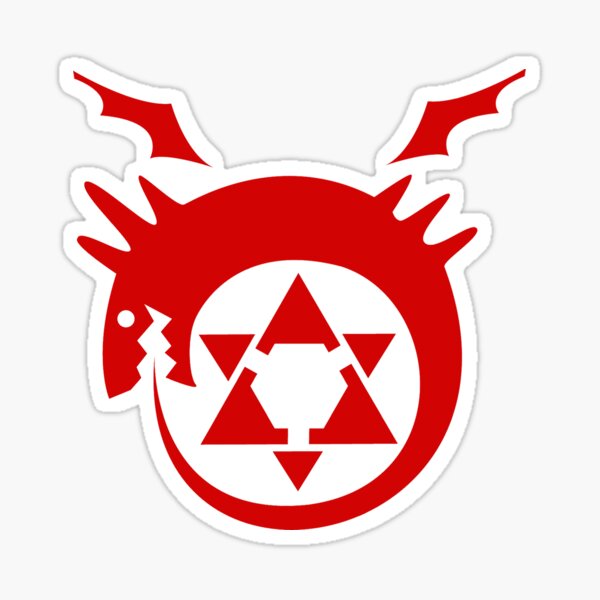 Fullmetal Alchemist - Homunculus Pegatina