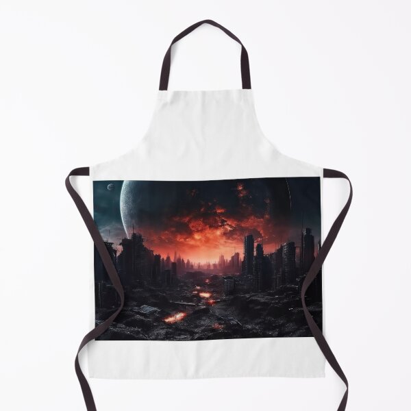 Item preview, Apocalyptic city designed and sold by Rosaliartbook.