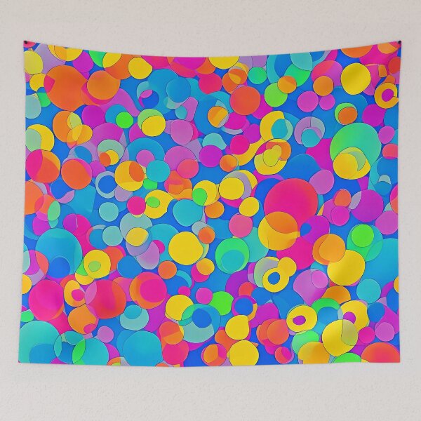 Item preview, Vibrant colour circles designed and sold by Oleksandr Ivanochko.