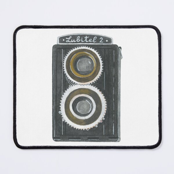 Item preview, Vintage watercolor camera Lubitel 2 designed and sold by Antigone Damigou.
