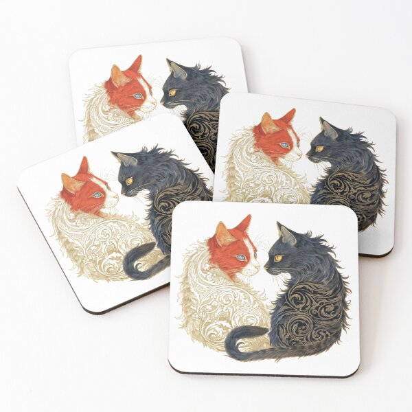 Item preview, Two Hearts, One Purr designed and sold by dexy122.