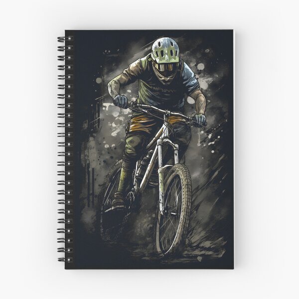 Item preview, mountain biking designed and sold by ArtVilleStore.